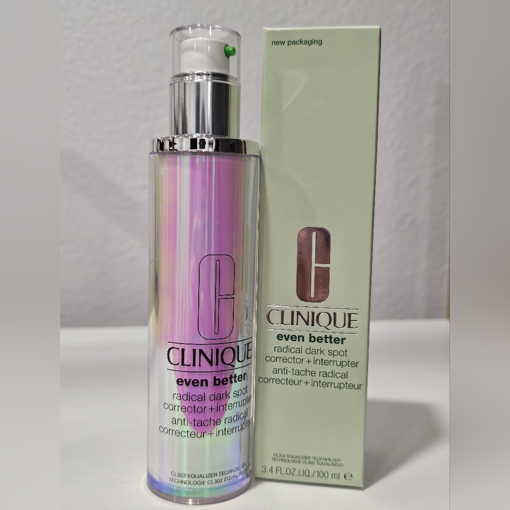CLINIQUE even better clinical radical dark spot corrector NIB 100 ml / 3.4 fl oz